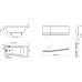 RAVAK BEHAPPY II Badewanne 150 x 75 cm, links C981000000