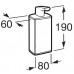 Roca Select Seifenspender, chrom 7816304001