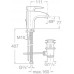 Roca Thesis Bidet-Armatur, chrom 75A6150C00