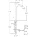 Roca Thesis Einhebel-Waschtischarmatur, chrom 75A3450C00