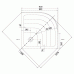 RAVAK KASKADA RONDA 80 PU Duschwanne 80x80 cm A204001120