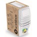 Prosperplast SORTIBOX Sortier Mülleimer zum Mülltrennung 3x20l, Weiß ISWB20S3