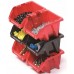 Kistenberg BINEER SHORT SET Werkstattbehälter, 272x238x236mm, 4St. Rot KBISS28