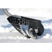 SNOW MOVER Schneepflug mit Schneckenhäcksler Schneeschieber stark, 590mm, Schwarz ILSM600