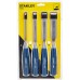 Stanley 0-16-129 Holzmeißel-Set 4-teilig 5002 (6, 12, 18, 25mm)