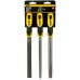 Stanley 0-22-464 Feilen-Set, 3-teilig, 200mm