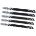 Stanley STA27025-XJ 5-teiliger Set HCS-Sägeblätter für Holz, Typ T Stanley STA27025-XJ 5-teiliger Set HCS-Sägeblätter für Holz, Typ T