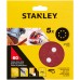 Stanley STA32027-XJ Schleifblatt für Exzenterschleifer 125mm, P60, 5 Stück