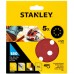 Stanley STA32042-XJ Schleifblatt für Exzenterschleifer 125mm, P180, 5 Stück