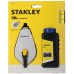 Stanley STHT47111-0 Schlagschnur Aluminium 1:1,30m,mit blauer Kreide und Schnurwasserwaage