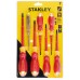 Stanley STHT60031-0 VDE-Schraubendreher-Satz (Schlitz+PZ+Tester), 7-teilig