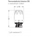 HEIMEIER DX Thermostatkopf + Anschlussverschraubung Vekotec Durchgangsform 3/4" DXVTECP34