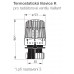 HEIMEIER Thermostat-Kopf K 9712-00.500 für Vaillant O30