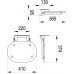 RAVAK CHROME Duschsitze Ovo B8F0000029