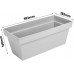 Prosperplast CUBE CASE BETON EFFECT Blumenkasten 39,2x18,2x16cm, marengo DCUC400E-425U