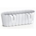 PROSPERPLAST BOARDEE HOOK Reling Blumenkasten 38,3x21,2x13 cm, weiß DDECZ400-S449