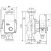 WILO YONOS PICO1.0 25 / 1-8 180 mm Umwälzpumpe 4248086