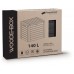 Prosperplast WOODEBOX Gartenbox Aufbewahrungsbox 58,5cm, 140l, Anthrazit MBWL140